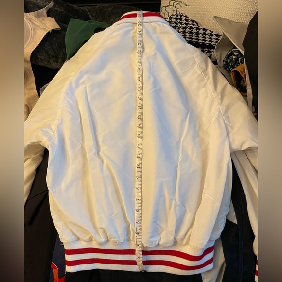 Vintage Diet Coke King Varsity Baseball Bomber Jacket Windbreaker - Picture 10 of 14